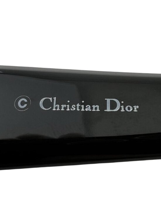 Dior Oval Sunglasses Black Eyewear